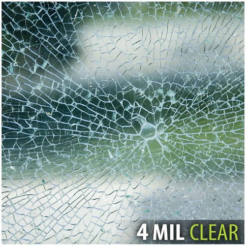 3 Metre Clear Safety & Security Window Film Anti Shatter Glass Protection Sticker Transparent Explosion-Proof Film Self-Adhesive