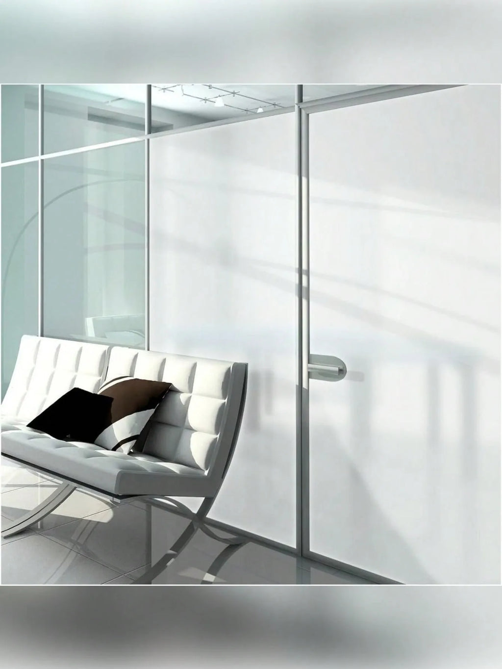 Pure White 100% Privacy Car Sunroof Film Self-Adhesive Sunroof Window Tint UV Block Heat Control Shatterproof