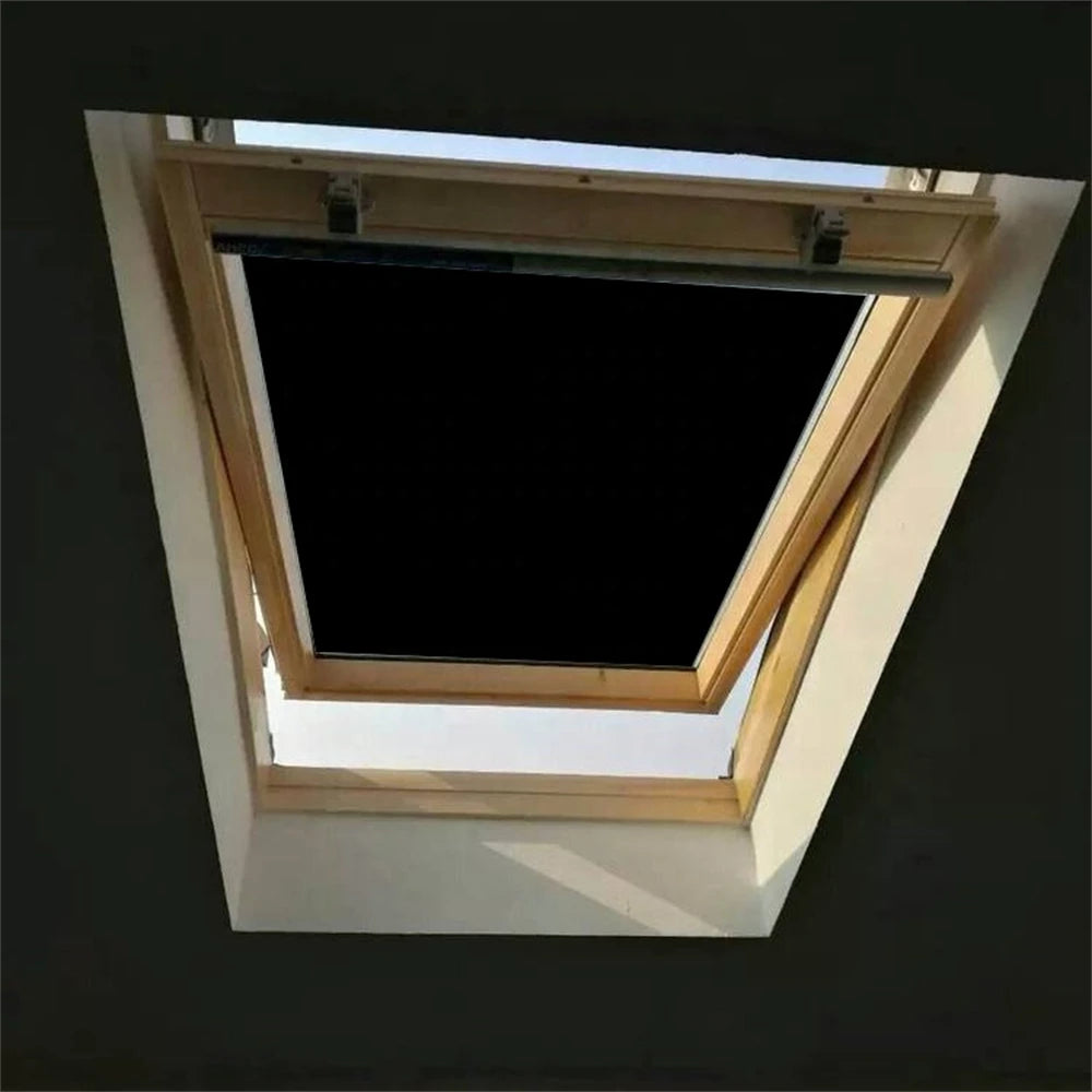 100% Blackout Window Film Privacy UV Sun Protection Black Out Self Adhesive Glass Vinyl for Home Heat Insulation Window Tint