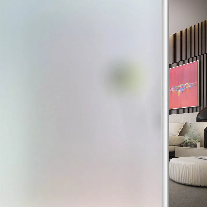 Frosted Self Adhesive Glass Window Film Privacy Protection Vinyl for Stained Glass Window Sticker Heat Insulation