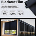 One Way Mirror Window Film Sun Block Heat Control Reflective Privacy for Home Glass Door Anti Peeping UV Protection