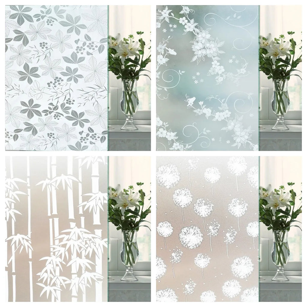 3D Rainbow Window Film Privacy Decorative Stickers Heat Control for Glass Self-Adhesive Film Removable Glass Vinyl Anti UV Home