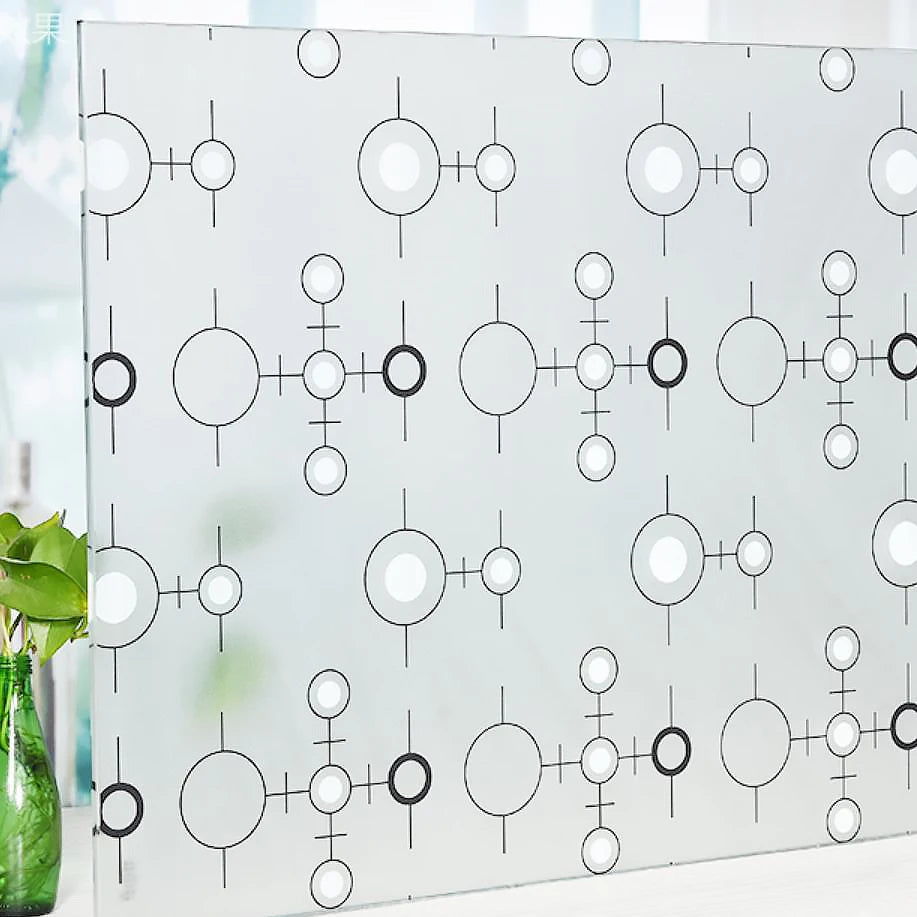 Privacy Window Film One Way Self Adhesive Glass Sticker for Home Reflective Mirror Film Sun Blocking Anti UV Window Tinting