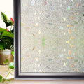 Window Privacy Film Rainbow Static Clings Heat Control Window Insulation Sun UV Protection Glass Vinyl Film for Home