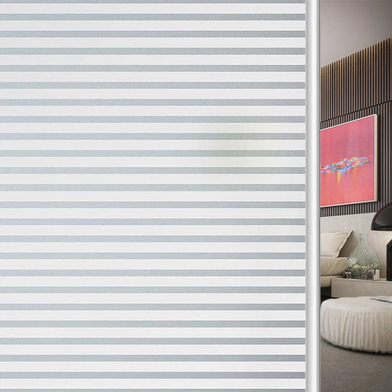 Frosted Self Adhesive Glass Window Film Privacy Protection Vinyl for Stained Glass Window Sticker Heat Insulation