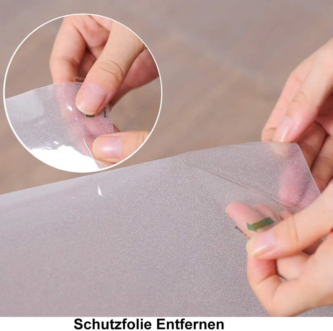 Pure Frosted Window Film Privacy Sun Blocking Self Adhesive Window Covering Opaque Vinyl Matte Glass Film for Bathroom Office