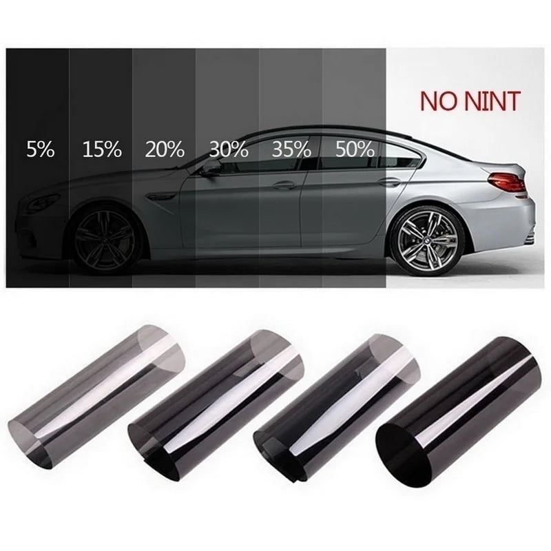 5/15/25/35% VLT Solar Decorative Glass Film for Car Stained Mirror Stickers Sunscreen Thermal Insulation Window Tint Reflective
