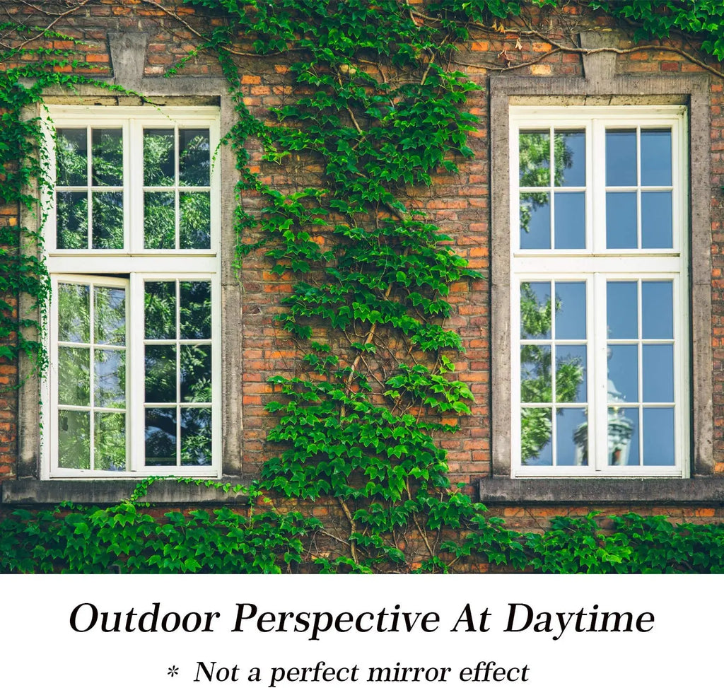 One Way Mirror Glass Film Privacy Film Self Adhesive Residential Window Film Heat Control Glare Reduction Anti UV Window Tinting