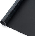Total Blackout Window Film Privacy Room Darkening Tint for Home 100% Light Blocking Black Cover Removable Static Cling Glass Sun