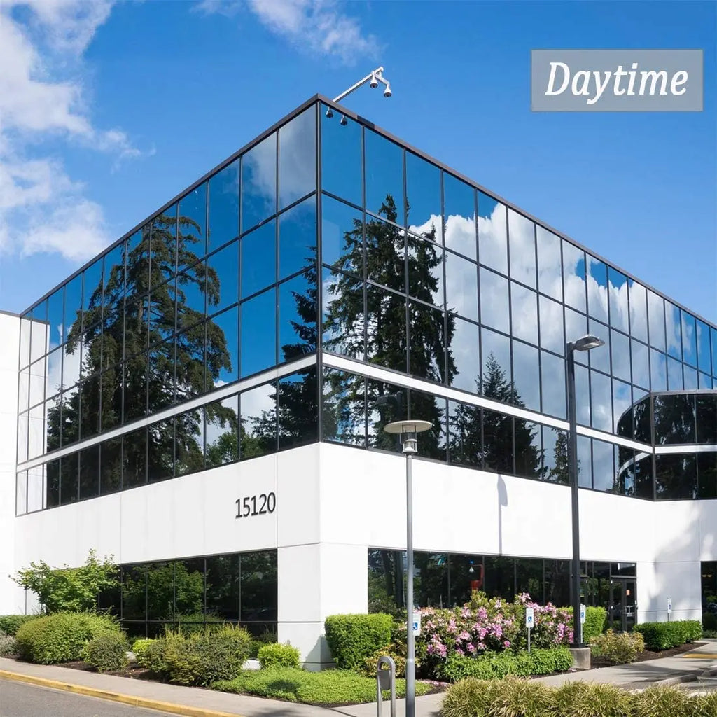 Privacy Window Film One Way Mirror, Self Adhesive Reflective Window Tint, Anti UV Heat Control Glass Film for Home Office