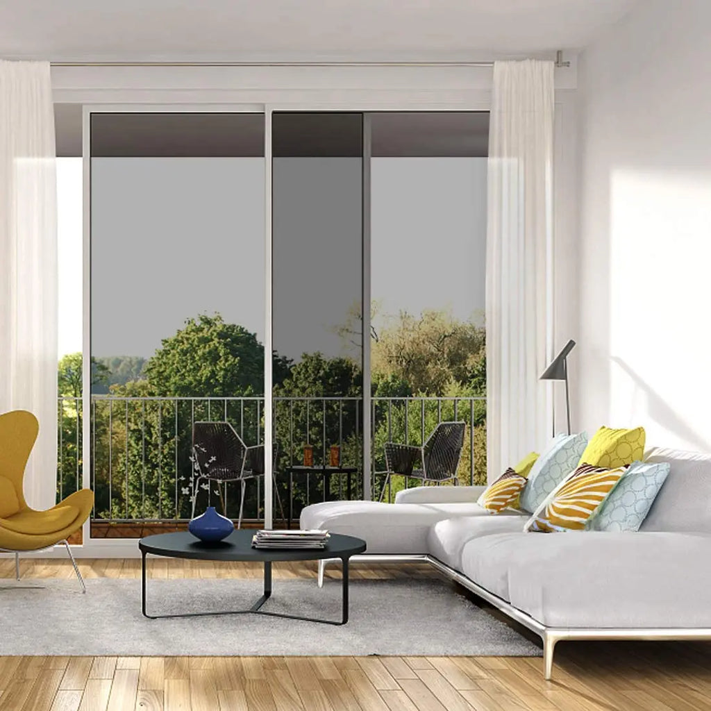 8m Window Tint Film for Cars, Window Privacy Film, Heat UV Block Scratch Resistant, Blackout Auto Car Windshield Sun Shade Film